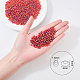 Ornaland 6/0 Round Glass Seed Beads SEED-OL0002-02-4mm-08-4