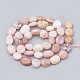 Chapelets de perles en opale rose naturelle G-S331-8x10-016-2