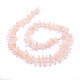 Chapelets de perles en morganite naturelle G-E569-O01-2