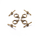 Tibetan Style Alloy Toggle Clasps MLF1075Y-NF-2