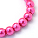 Chapelets de perles rondes en verre peint X-HY-Q330-8mm-10-2