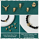 PandaHall Elite 10pcs 5 style Brass Micro Pave Cubic Zirconia Beads ZIRC-PH0001-42-4