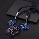 Fashion Women Jewelry Resin Beautiful Flower Bib Statement Necklaces NJEW-BB16022-B-10