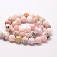 Round Natural Pink Opal Beads Strands G-K071-12mm-2