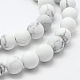 Chapelets de perles en howlite naturelle X-G-F518-22-8mm-3
