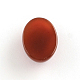 天然な赤瑪瑙宝石のカボション  オーバル  18x13x6~7mm G-R270-19-3