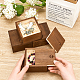 Square Shape Unfinished Pine Wood Box OBOX-WH0006-06B-3