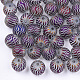 Electroplate Glass Beads EGLA-S178-02D-1