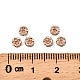 Messing Strass Zwischen perlen&nbsp;RB-A014-L4mm-01RG-NF-2