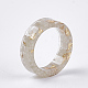 (vente d'usine de fêtes de bijoux) anneaux en résine époxy RJEW-T007-01C-02-2