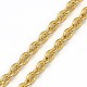 Trendy Unisex 201 Stainless Steel Cable Chain Necklaces NJEW-L043-18G-2