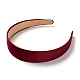 Breite Haarbänder aus Stoff OHAR-PW0001-159G-4
