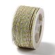 Cordon tressé en polyester bicolore de 14 m&nbsp;OCOR-G015-02A-07-3
