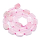 Chapelets de perles en quartz rose naturel G-K245-J03-C01-2