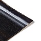 PVCジップロックバッグ  長方形の包装袋  トップセルフシールパウチ  ブラック  10x7cm  片側の厚さ：7.8ミル（0.2mm） OPP-G003-01D-02-2
