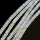 Rondelle Opalite Perlenstränge X-G-Q447-22-1
