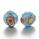 Tibetische Stil Perlen KK-K155-03-3