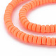 Handmade Polymer Clay Beads Strands CLAY-N008-41-4
