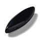 Perles d'oeil de maison d'onyx noir naturel (teint et chauffé) G-K346-01A-2