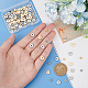 Unicraftale 120Pcs 4 Styles 304 Stainless Steel Spacer Beads STAS-UN0050-38-4