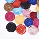 Décorations de pendentif tissées en polycoton (polyester coton) FIND-Q078-05-1