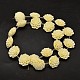 Dyed Flower Synthetic Coral Beads Strands CORA-O003-04F-2