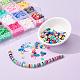4224Pcs 24 Colors Eco-Friendly Handmade Polymer Clay Beads CLAY-YW0001-16-8