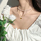 Yilisi 24 piezas 6 estilo zinc luz oro aleación esmalte colgantes ENAM-YS0001-05-8