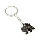Synthetic & Natural Gemstone Keychain KEYC-S253-03-2