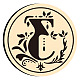 Pandahall numero 3 sigillo di cera timbro testa AJEW-WH0130-873-3