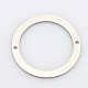 201 Stainless Steel Ring Slice Links STAS-P073-08-2