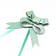 Glitter Style Handmade Elastic Packaging Ribbon Bows AJEW-A021B-12mm-01-2