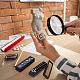 Коробки из искусственной кожи с прозрачным стеклянным окном CON-WH0095-118-6