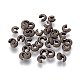 Brass Crimp Beads Covers KK-G017-AB-1