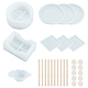 SUPERFINDINGS Cup Mat Silicone Molds Sets DIY-FH0002-21-2