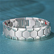 Bracelets de bande de montre de chaîne de panthère d'acier inoxydable de Shegrace JB673A-6