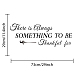 PVC Quotes Wall Sticker DIY-WH0200-076-2