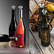 Gorgecraft schöner Weinverschluss aus Kristall AJEW-GF0001-70-6