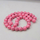 Synthetic Turquoise Beads Strands TURQ-H038-6mm-XXS08-2