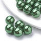 Umweltfreundliche Perlenperlen aus Kunststoffimitat MACR-S277-16mm-C-2