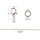 Diy trombone chaînes ensemble de bijoux kit de fabrication DIY-YW0005-30P-5