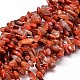 Naturels rouges puce agate perles brins G-E271-02-1