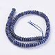 Chapelets de perles en lapis-lazuli naturel G-I185-03-5x8mm-2