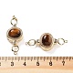 Латунные магнитные застежки KK-C066-10G-02-3