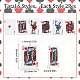 SUNNYCLUE 12Pcs 6 Style Printed Acrylic Pendants SACR-SC0001-08-2