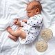 2 Stück doppelseitig bedruckte Baby-Foto-Requisiten aus Holz im 2-Stil DJEW-WH0601-002-4