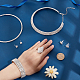 PandaHall 6pcs Crystal Rhinestone Jewellery Set for Women SJEW-PH0001-07-6