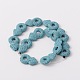 Synthetic Lava Rock Bead Strands G-N0093-14-2