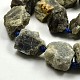 Nuggets Natural Labradorite Beads Strands G-N0135-05-2