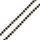 Cadenas de strass Diamante de imitación de bronce CHC-N017-003A-A01-2